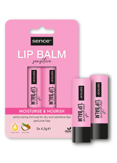 Sence Beauty Balsam de buze Senso Sensitive 2 unități