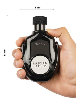 Apa de Parfum Masculin Leather, Riiffs, Barbati - 100ml
