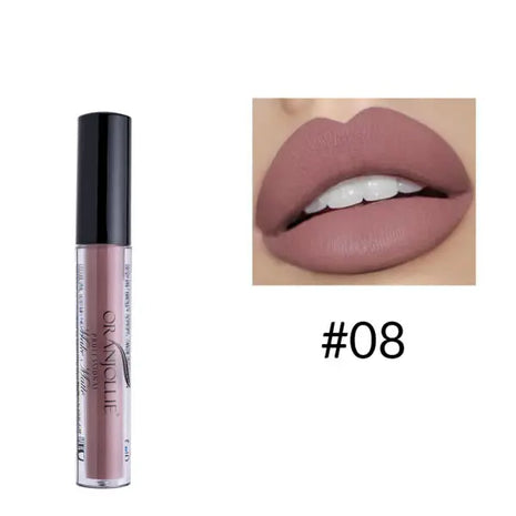 Ruj lichid Make Matte Oranjollie nr. 8 rezistenta 24H